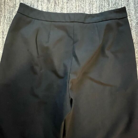 Eddie Bauer Women’s Size 8 Wool Blend Dress Pants Black Wide Leg Trousers - Picture 9 of 9